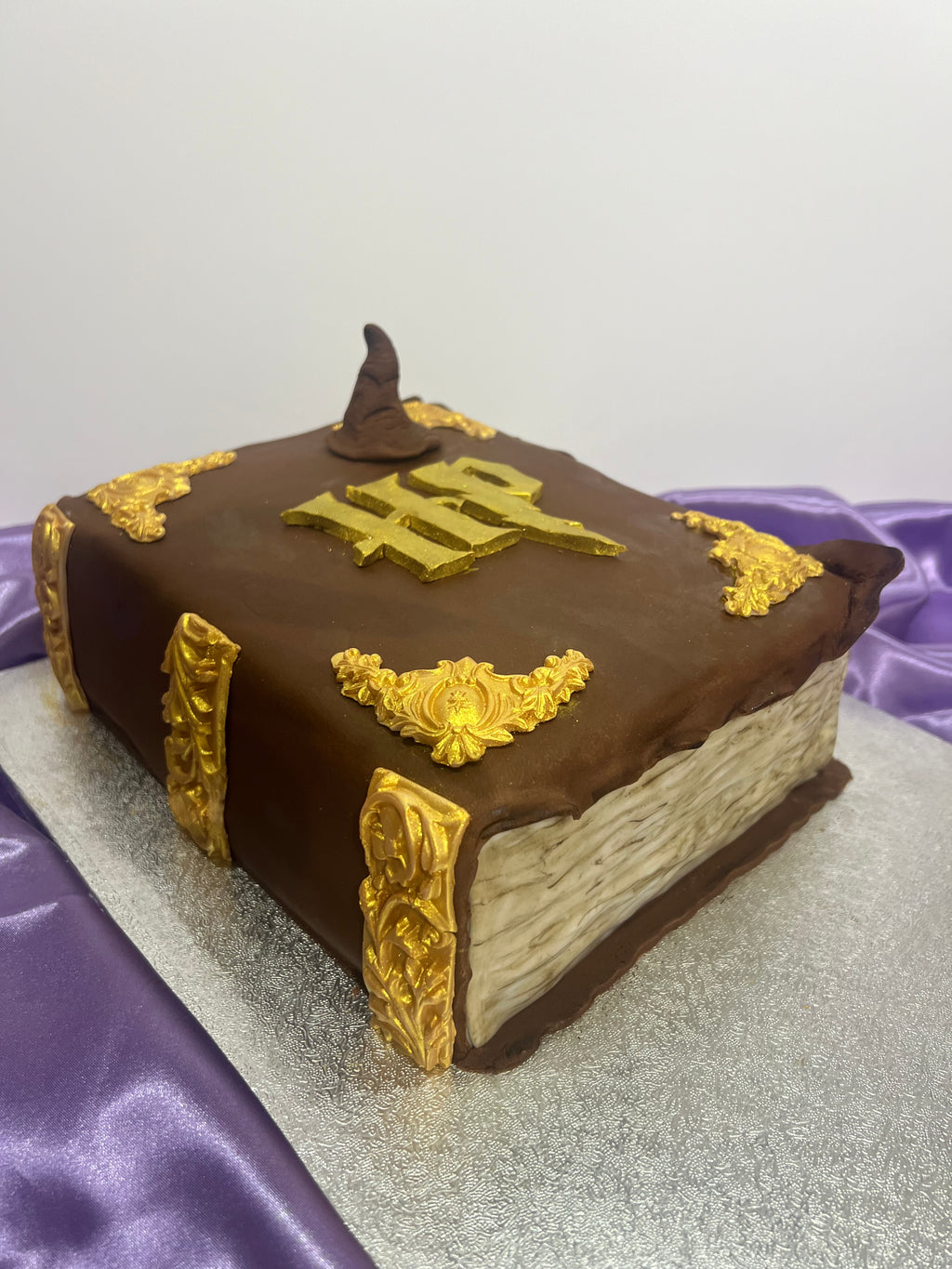 Harry Potter Themed Book Cake