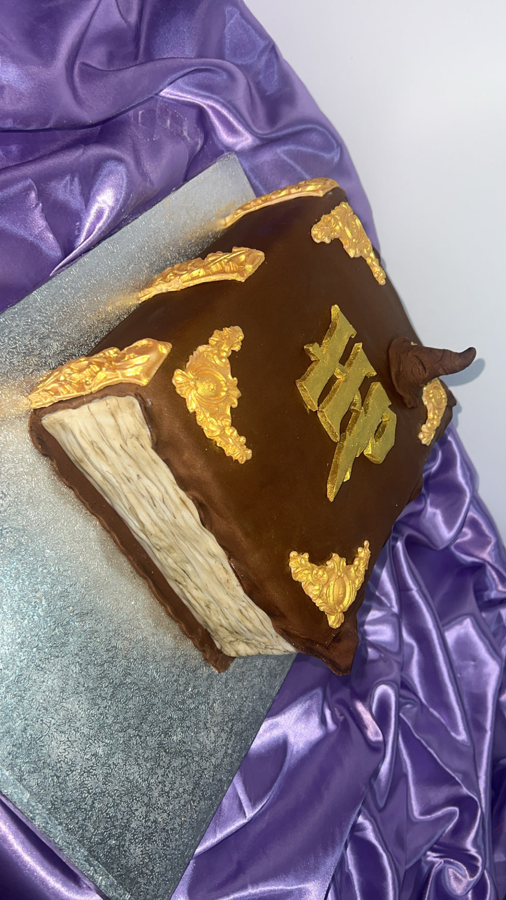 Harry Potter Themed Book Cake