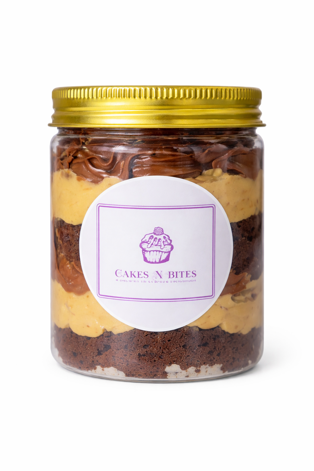 Dubai Chocolate Cake Jar